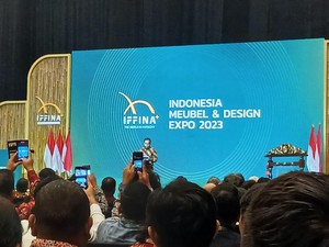 Buka Pameran Mebel, Jokowi: Serasa Pulang Kampung