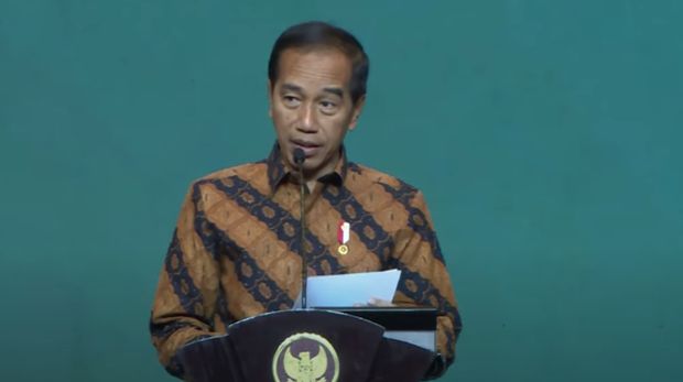 Presiden Jokowi di acara Indonesian Furniture Industry And Handicraft Association (IFFINA) Tahun 2023