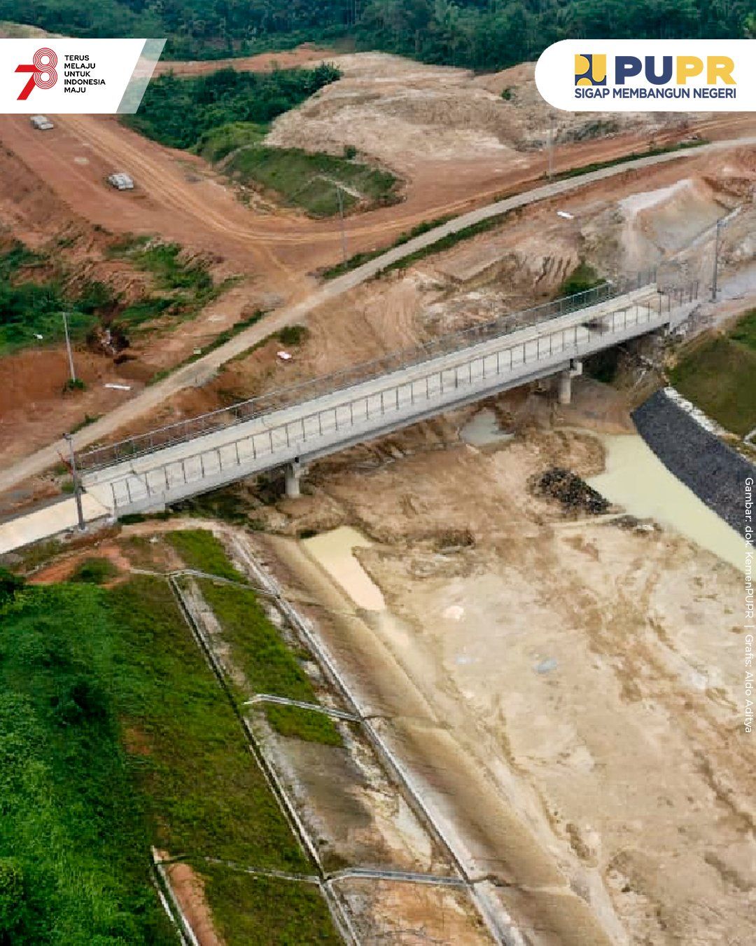 Proyek tol Serang-Panimbang (Twitter Kementerian PUPR)