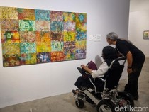 Ratusan Lukisan Karya Difabel Mejeng di TBY Jogja