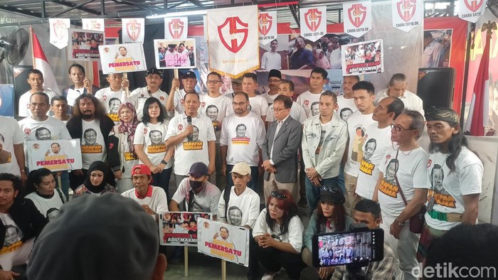 Relawan Cakra Satya (CS) 08 deklarasi dukung Ketum Gerindra Prabowo Subianto di Pilpres 2024.
