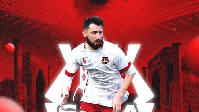 Shokhnazar Norbekov, pemain Sada Sumut FC asal Uzbekistan