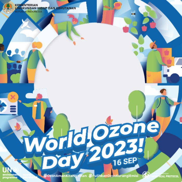 Twibbon Hari Ozon Internasional 2023