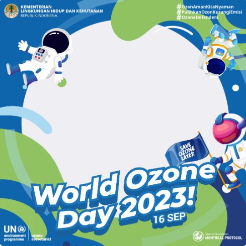 Twibbon Hari Ozon Internasional 2023