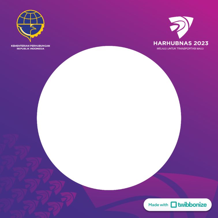 Twibbon Hari Perhubungan Nasional 2023