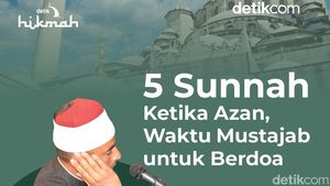 Infografis: 5 Sunnah Ketika Azan, Waktu Mustajab untuk Berdoa