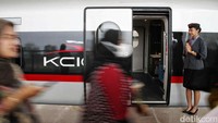 Kereta Cepat Jakarta Bandung akan memberikan layanan dalam 3 kelas ketika beroperasi nanti. Pradita Utama/detikcom.