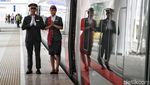 Antusias Warga Jajal Kereta Cepat Jakarta-Bandung