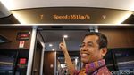 Antusias Warga Jajal Kereta Cepat Jakarta-Bandung