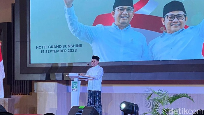 Cak Imin hadiri halaqah ajengan dan habaib di Bandung, Jawa Barat.