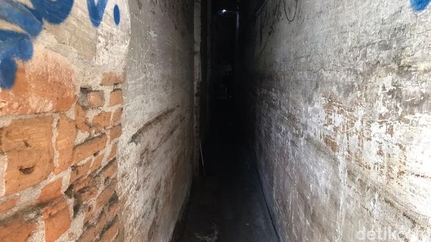 Gang di Jalan Malioboro Jogja yang viral ditaburi bunga, Jumat (15/9/2023).