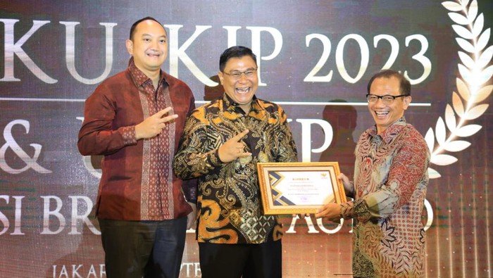 Gerindra raih penghargaan dari Komisi Informasi Pusat (KIP)