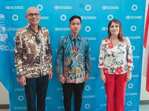 Gibran Ungkap Kondisi UMKM-Pembangunan Kota Solo ke Presiden ECOSOC PBB