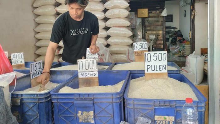 Harga beras makin mahal di pasar tradisional