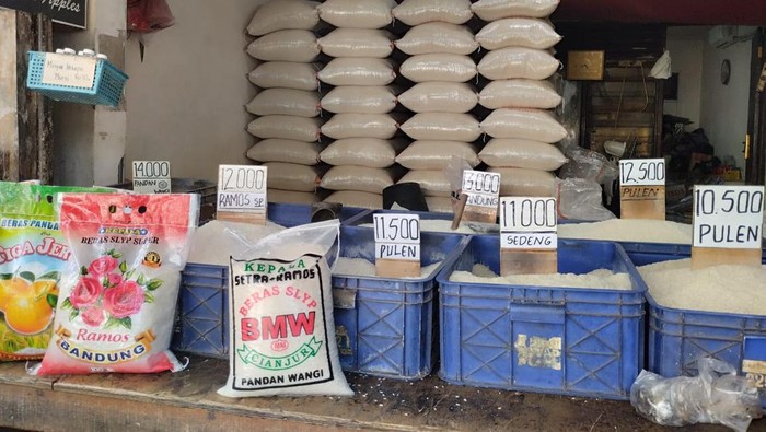 Harga beras makin mahal di pasar