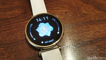 Berdasarkan peluncuran di Barcelona, Huawei Watch GT 4 dibanderol dengan harga £229.99/€249 (USD 267) atau sekitar mulai Rp 4 jutaan. Foto: Josina