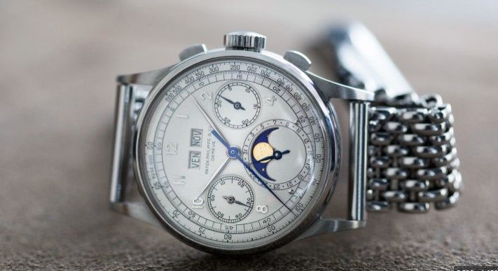 Jam Tangan Termahal 10. Patek Philippe Stainless Steel Ref. 1518