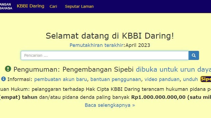 KBBI Kemdikbud
