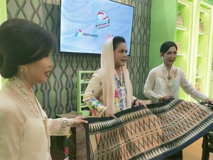 Rumah Pertiwi Bawa Furnitur-Sulam Lampung Bertema Betawi di Kriyanusa 2023