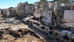 Luluh Lantak Kota Derna Libya Disapu Banjir