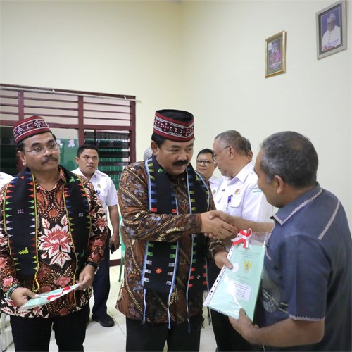 Menteri ATR/BPN Hadi Tjahjanto saat di Hotel Jayakarta Labuan Bajo, Manggarai Barat, Nusa Tenggara Timur (NTT), Kamis (14/9/2023). (IST)
