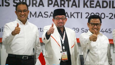 Momen PKS Resmi Dukung Anies-Cak Imin