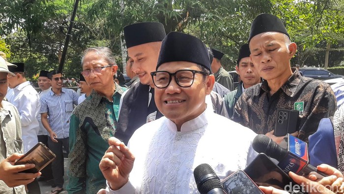 Muhaimin Iskandar di Masjid Al Fathu, Soreang, Kabupaten Bandung
