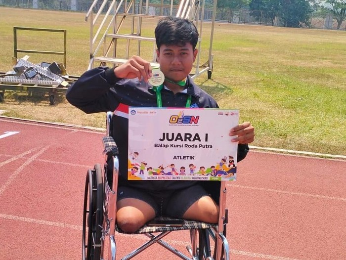Muhammad Bintang Ramadhan, siswa peraih medali emas O2SN.