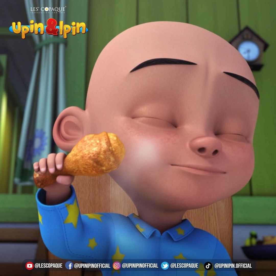 Netizen Ini Ngiler dan Ngidam Ingin Cicip Ayam Goreng 'Upin Ipin'