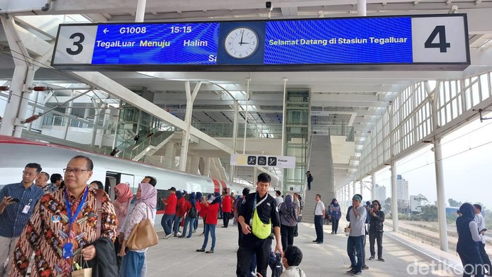 Penampakan Terkini Stasiun Tegalluar Jelang Peresmian Kereta Cepat Awal Oktober