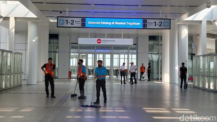 Penampakan Terkini Stasiun Tegalluar Jelang Peresmian Kereta Cepat Awal Oktober Penampakan Terkini Stasiun Tegalluar Jelang Peresmian Kereta Cepat Awal Oktober