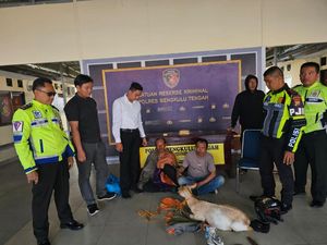 Curi Kambing Naik Motor, 2 Pelaku Berusaha Kabur Lewat Tol