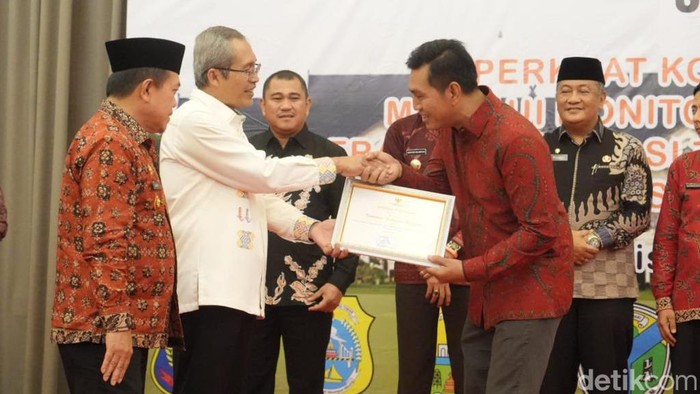 Penghargaan untuk Pemkab Batanghari dalam sistem pencegahan korupsi