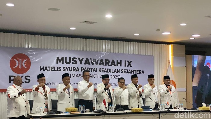PKS dukung Anies-Cak Imin di Pilpres 2024. (Adrial/detikcom)