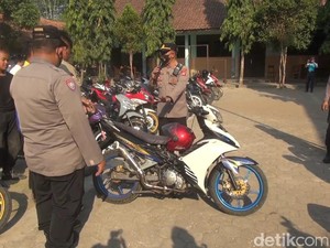 Duh! Banyak Pelajar di Subang Pakai Motor Knalpot Brong