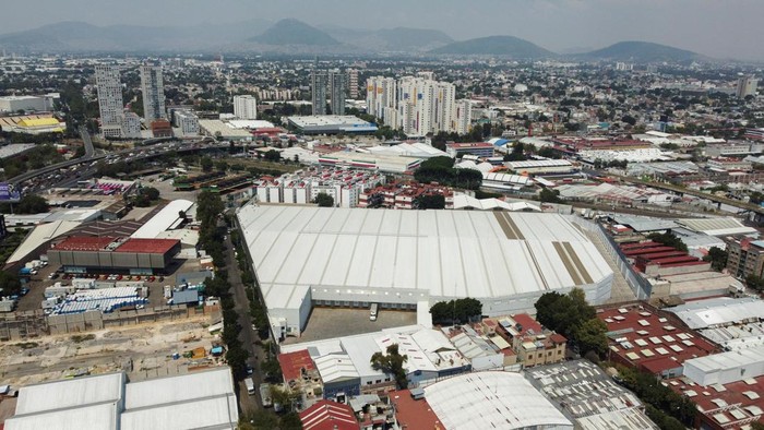 A general view of Amazon's new delivery center in Mexico City, Mexico, September 14, 2023. REUTERS/Raquel Cunha