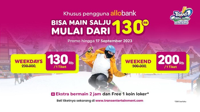 Kata siapa liburan seru harus jauh dan mahal? detikTravel punya kabar gembira untukmu! Sekarang, kamu bisa merasakan keseruan liburan ala salju tanpa harus keluar negeri.