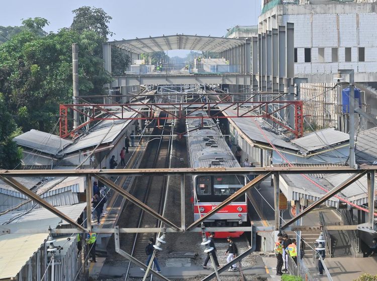 Stasiun Tanjung Barat Dipugar karena Ada TOD