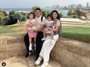 7 Foto Samuel Zylgwyn & Franda ke Israel, Perdana Ajak 2 Anak ke Luar Negeri