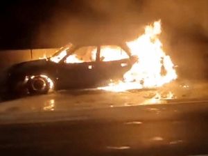 Momen Menegangkan Saat Dede Coba Selamatkan Korban Mobil Meledak