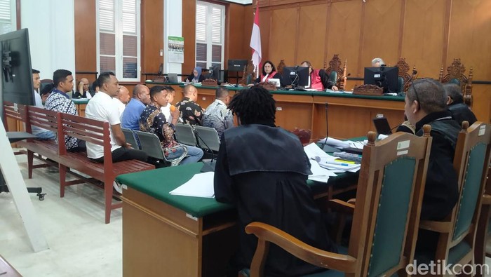 Sidang kasus Ricky Ham Pagawak.
