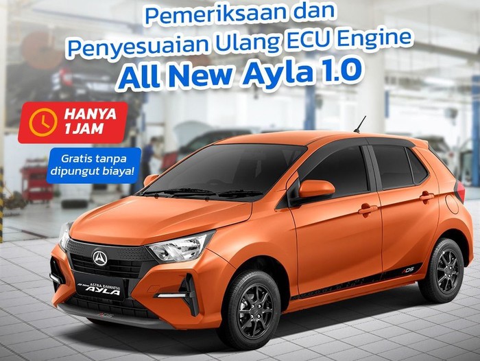 Special Service Campaign (SSC) Daihatsu Ayla 1.0