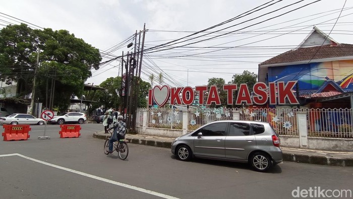 Suasana di Kota Tasikmalaya.