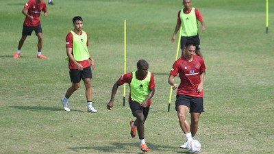Mengintip Latihan Timnas Indonesia U-24 Jelang Asian Games