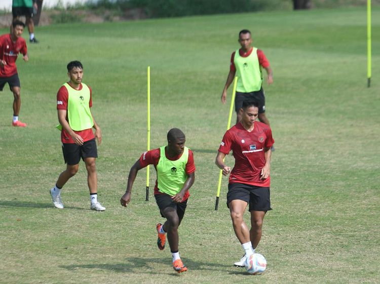 Mengintip Latihan Timnas Indonesia U-24 Jelang Asian Games