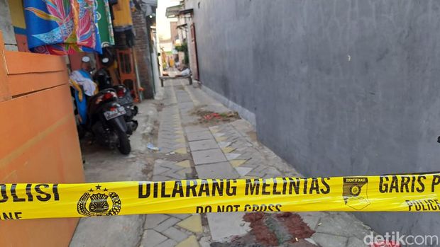 TKP pembunuhan kabiro media online Jombang