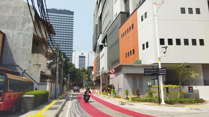 Transport hub di Dukuh Atas (Kurniawan/detikcom)