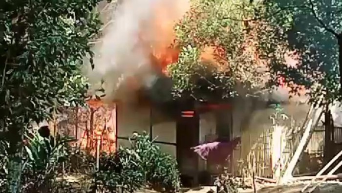 Api menghanguskan 4 rumah di Purwakarta