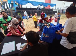Puncak PRS 2023 di Menara Teratai Purwokerto, Bagikan 700 Paket Sembako