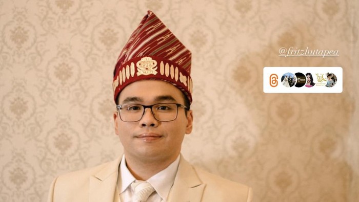 Foto pernikahan Fritz Hutapea dan Chen Giovani